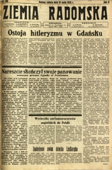 Ziemia Radomska, 1932, R. 5, nr 109