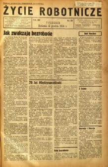 Życie Robotnicze, 1934, R. 12, nr 65