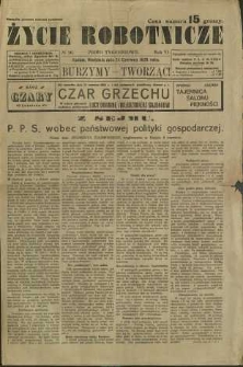 Życie Robotnicze, 1928, R. 6, nr 26