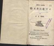 Kleine lyrische Gedichte. Bd. 2