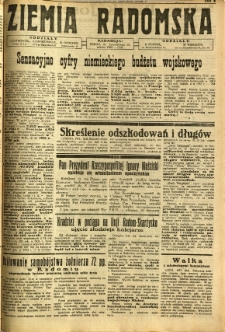 Ziemia Radomska, 1932, R. 5, nr 131