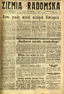 Ziemia Radomska, 1932, R. 5, nr 132