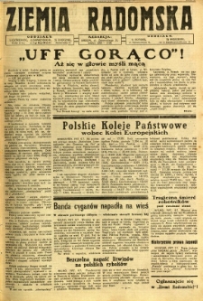 Ziemia Radomska, 1932, R. 5, nr 155