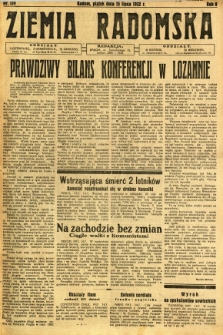 Ziemia Radomska, 1932, R. 5, nr 159