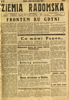 Ziemia Radomska, 1932, R. 5, nr 165