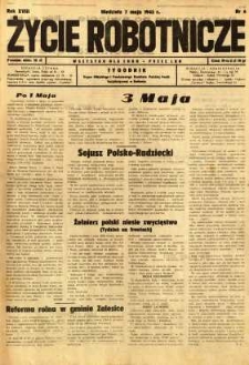 Życie Robotnicze, 1945, R. 18, nr 6