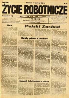 Życie Robotnicze, 1945, R. 18, nr 13