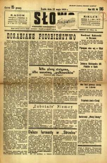 Słowo, 1929, R. 8, nr 116