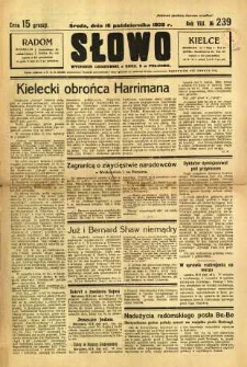 Słowo, 1929, R. 8, nr 239