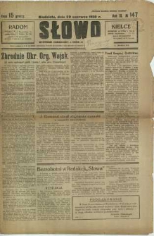 Słowo, 1930. R. 9, nr 147