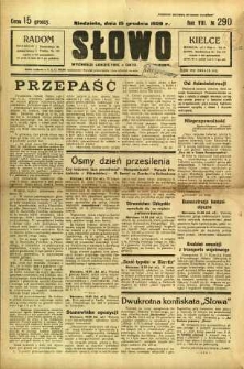 Słowo, 1929, R. 8, nr 290