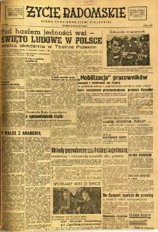 Życie Radomskie, 1947, nr 85