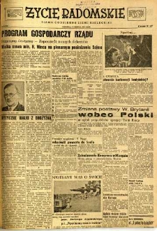 Życie Radomskie, 1947, nr 90