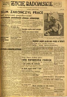 Życie Radomskie, 1947, nr 94