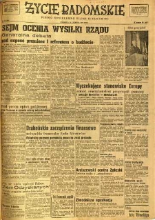 Życie Radomskie, 1947, nr 111
