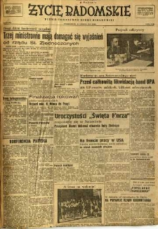Życie Radomskie, 1947, nr 119