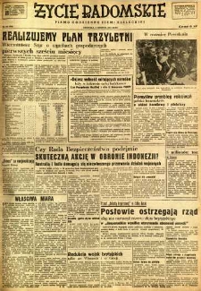Życie Radomskie, 1947, nr 153