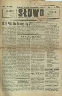 Słowo, 1930. R. 9, nr 249
