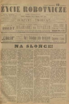 Życie Robotnicze, 1927, R. 5, nr 10