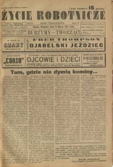 Życie Robotnicze, 1927, R. 5, nr 11