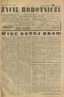 Życie Robotnicze, 1927, R. 5, nr 13