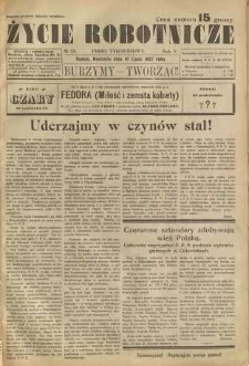 Życie Robotnicze, 1927, R. 5, nr 28
