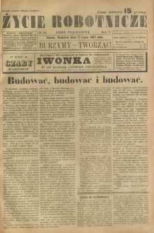 Życie Robotnicze, 1927, R. 5, nr 29