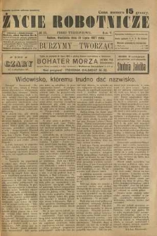 Życie Robotnicze, 1927, R. 5, nr 31