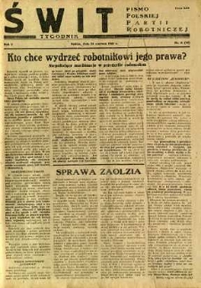 Świt, 1945, R.3, nr 11