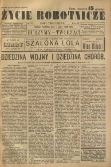 Życie Robotnicze, 1928, R. 6, nr 27