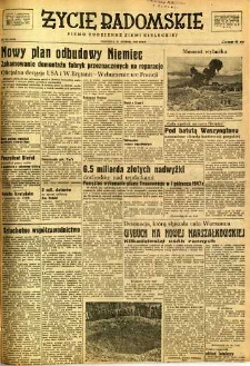 Życie Radomskie, 1947, nr 181