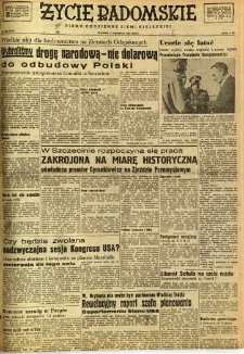 Życie Radomskie, 1947, nr 190