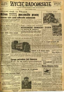 Życie Radomskie, 1947, nr 191