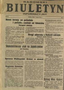 Radomski Biuletyn Informacyjny, 1945, R. 1, nr 25