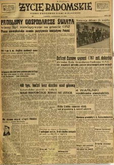 Życie Radomskie, 1947, nr 213