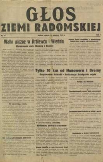Głos Ziemi Radomskiej, 1945, R. 1, nr 53