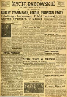 Życie Radomskie, 1947, nr 242