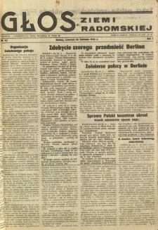 Głos Ziemi Radomskiej, 1945, R. 1, nr 67