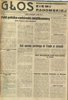 Głos Ziemi Radomskiej, 1945, R. 1, nr 76