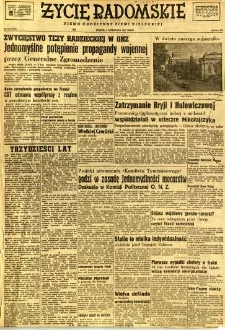 Życie Radomskie, 1947, nr 248