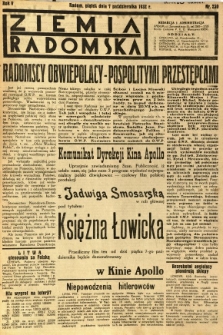 Ziemia Radomska, 1932, R. 5, nr 230