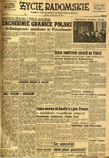 Życie Radomskie, 1947, nr 270