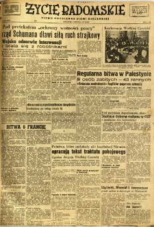 Życie Radomskie, 1947, nr 275