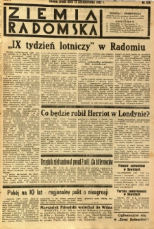 Ziemia Radomska, 1932, R. 5, nr 234