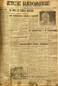 Życie Radomskie, 1947, nr 2