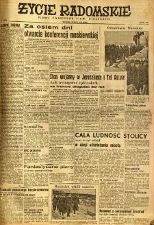 Życie Radomskie, 1947, nr 4