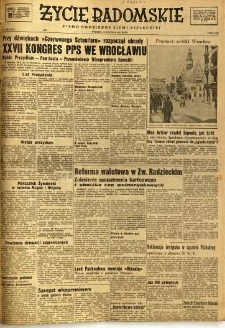 Życie Radomskie, 1947, nr 286