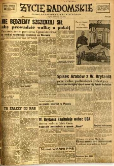 Życie Radomskie, 1947, nr 289