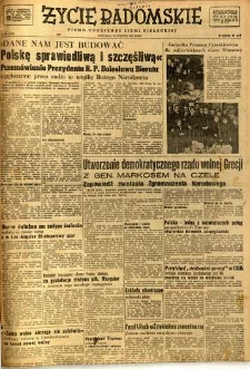Życie Radomskie, 1947, nr 296