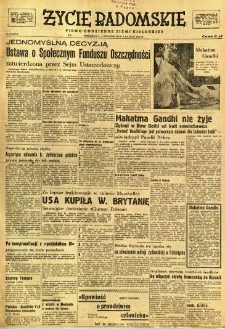 Życie Radomskie, 1948, nr 32